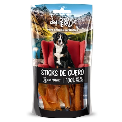 Snack para perros sticks de cuero natural  Deliperro de Dia bolsa 100 g-0