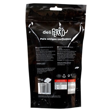 Snack para perros sticks de cuero natural Deliperro de Dia bolsa 100 g-1 Snack para perros sticks de cuero natural Deliperro de Dia bolsa 100 g-1