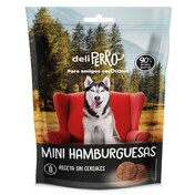 Alimentos para perros mini hamburguesas Deliperro de Dia bolsa 70 g