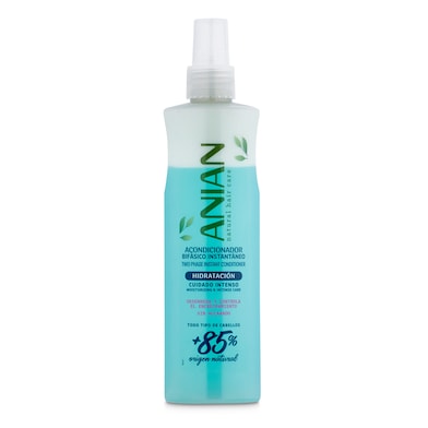 Acondicionador bifásico instantáneo hidratación Anian spray 250 ml-0