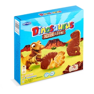 galletas choco leche dinosaurus 255 g