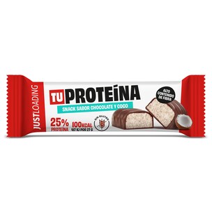 barrita de proteinas de coco y chocolate 27 g