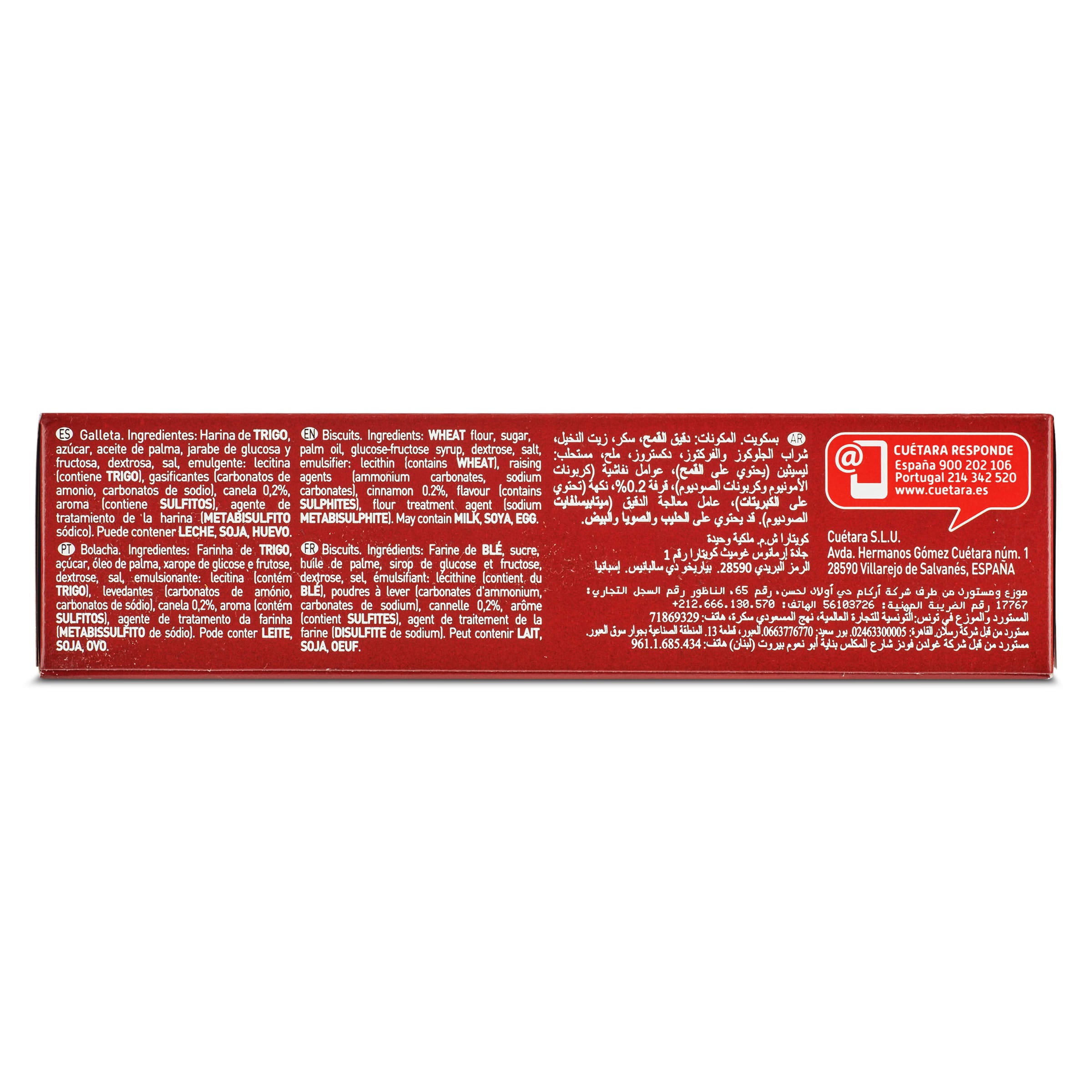 Galletas con canela Cuétara Napolitanas 426 g