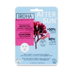 Mascarilla facial after sun calmante Iroha nature 1 unidad