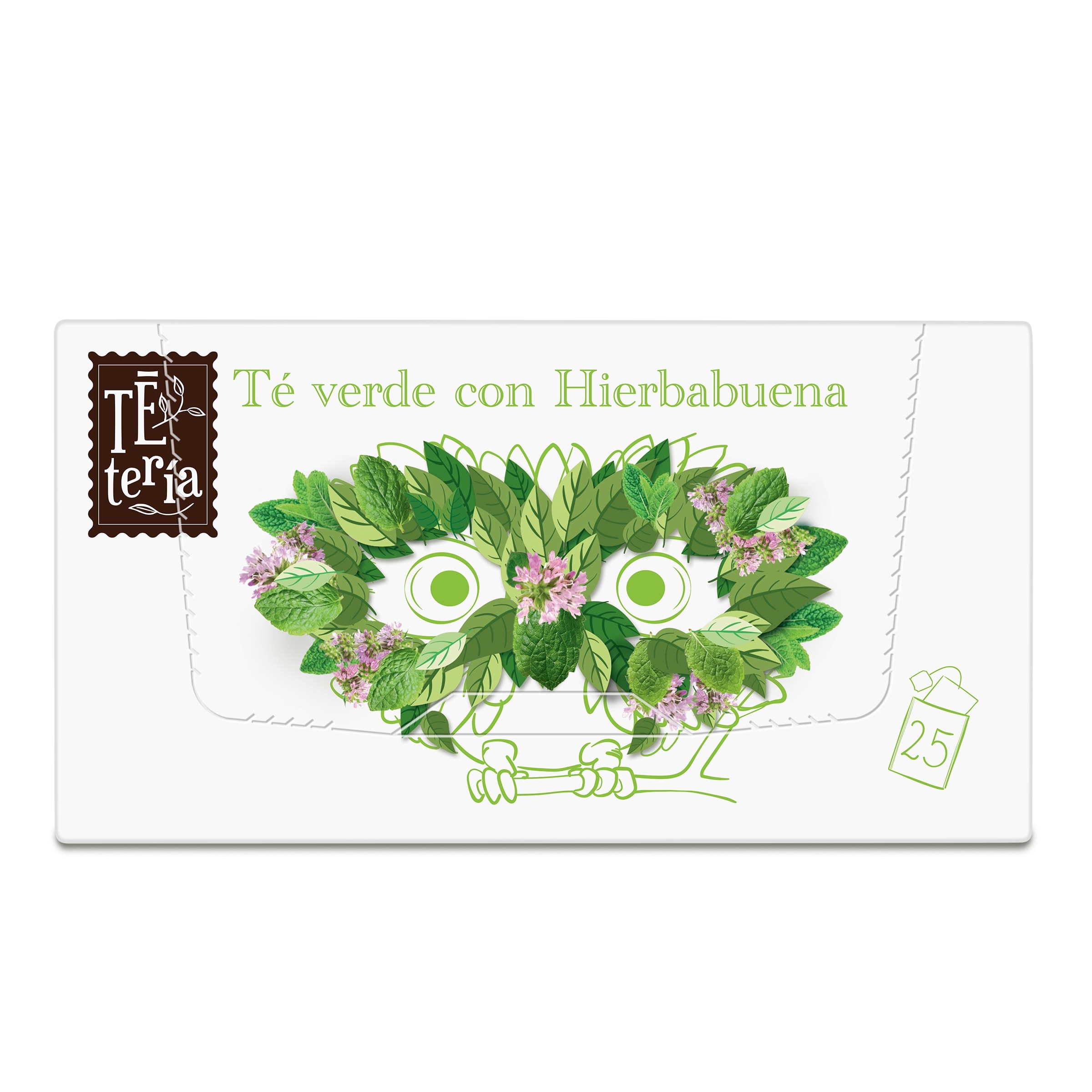 Té verde con hierbabuena Dia Tetería 25 unidades