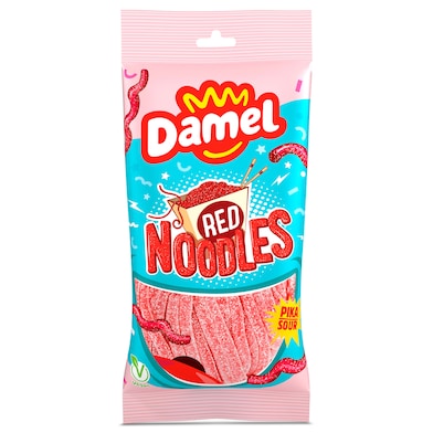 Golosinas red noodles Damel bolsa 200 g-0
