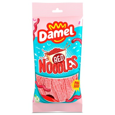 Golosinas red noodles Damel bolsa 200 g-0 Golosinas red noodles Damel bolsa 200 g-0