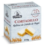 Cortadillo relleno de cabello de Ángel La flor de Antequera caja 144 g