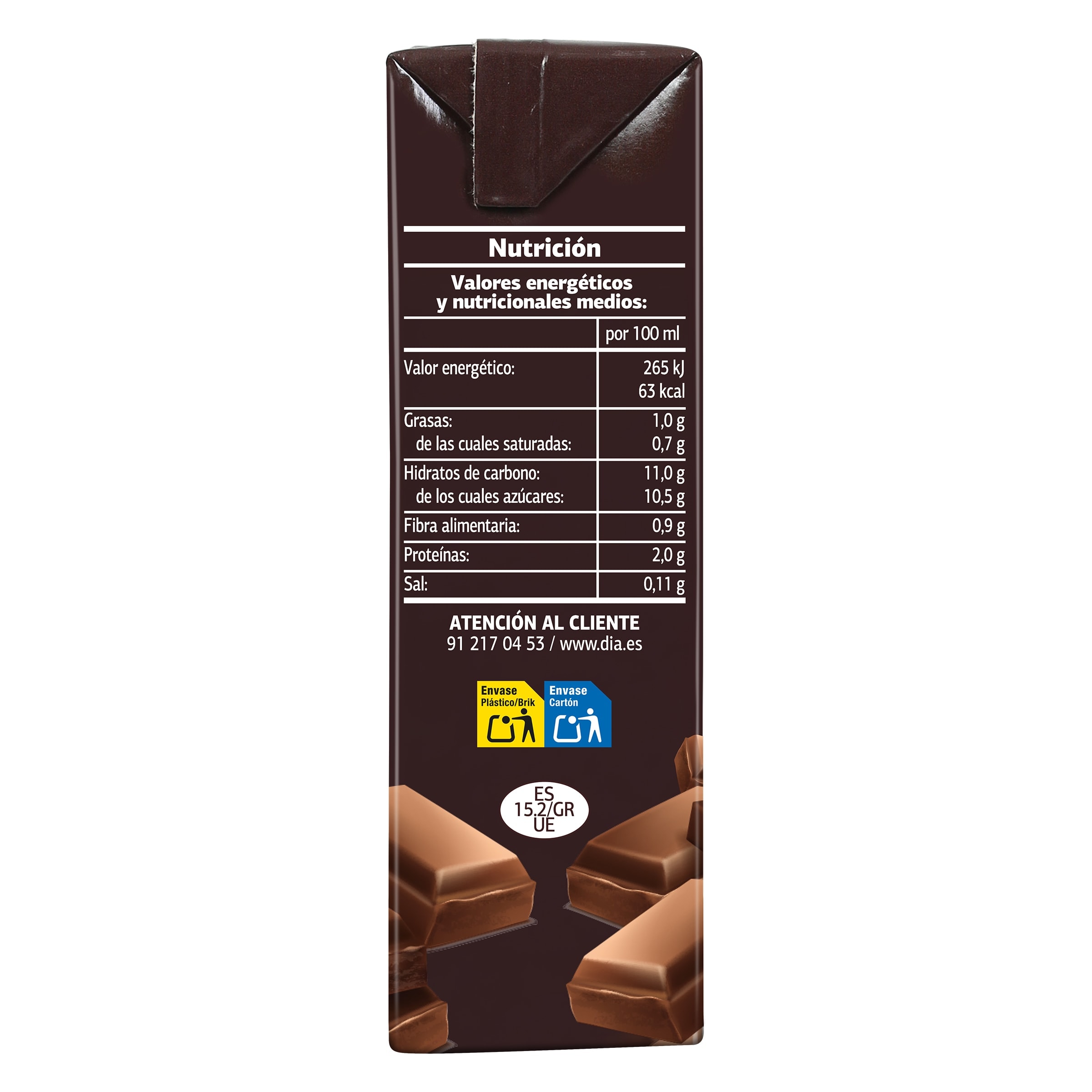 Batido de chocolate Dia Láctea 6 x 200 ml