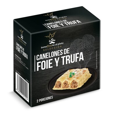 Canelones de foie y trufa Al Punto Dia caja 600 g-0