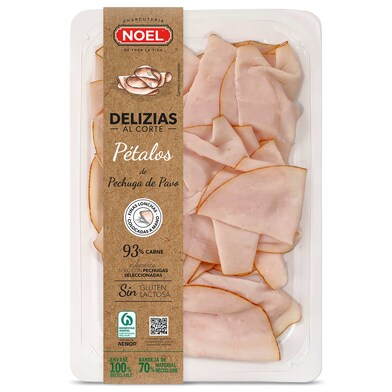 Pétalos de pechuga de pavo Noel sobre 90 g-0 Pétalos de pechuga de pavo Noel sobre 90 g-0