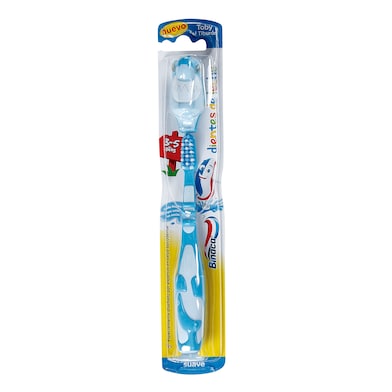 Cepillo dental infantil suave y flexible Binaca bolsa 1 unidad-0