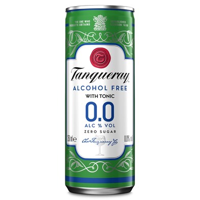 Gin & tonic 0,0 sin alcohol Tanqueray lata 275 ml-0 Gin & tonic 0,0 sin alcohol Tanqueray lata 275 ml-0