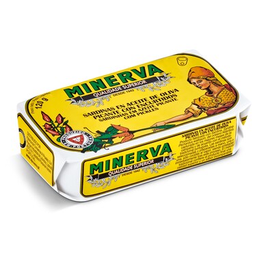Sardinas en aceite de oliva picante Minerva lata 85 g-0 Sardinas en aceite de oliva picante Minerva lata 85 g-0