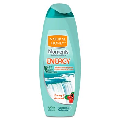 Gel de ducha energy moment Natural Honey botella 600 ml-0 Gel de ducha energy moment Natural Honey botella 600 ml-0