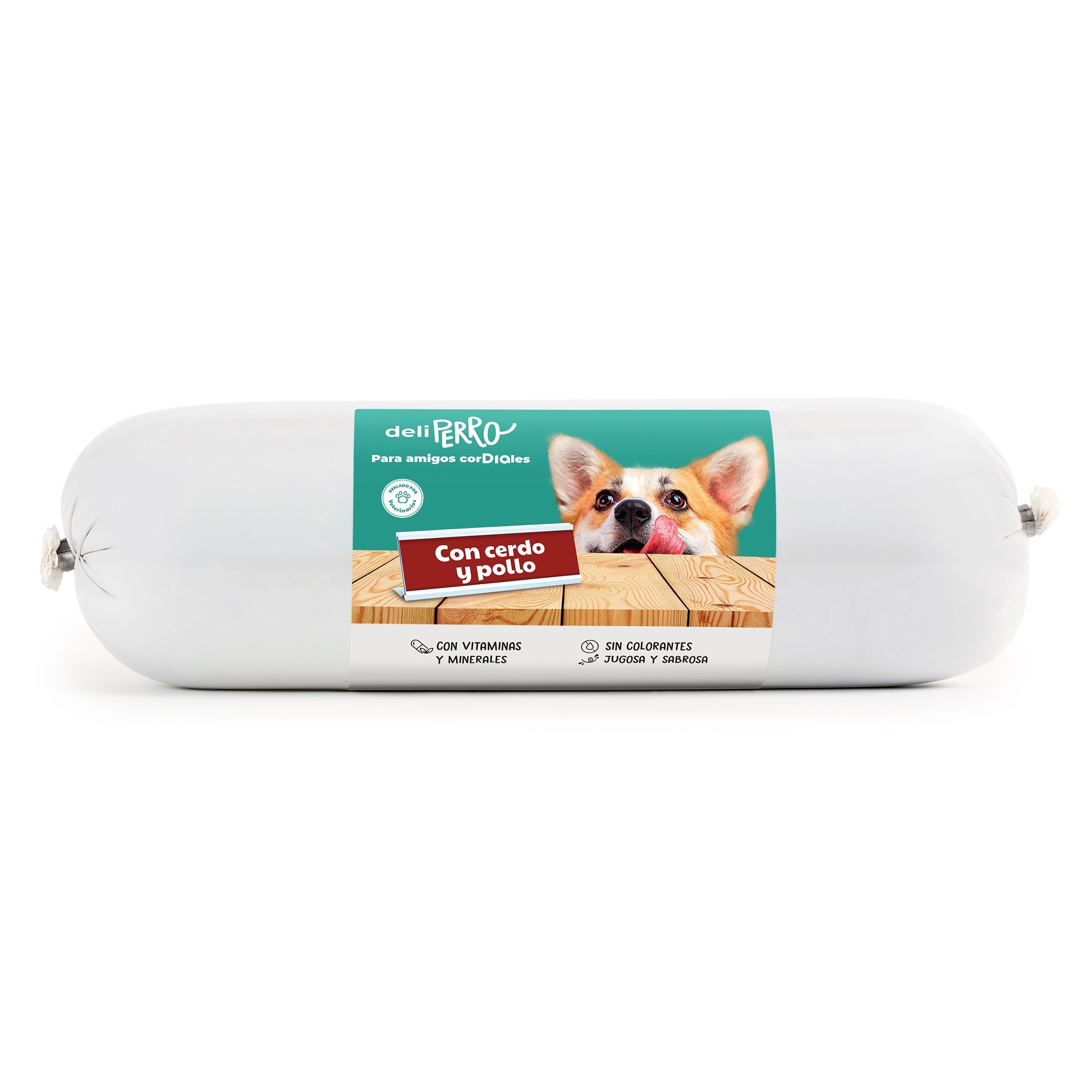 Salchicha para perros con cerdo y pollo Dia Deliperro 1 Kg