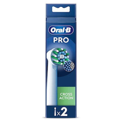 Recambio cepillo dental cross action Oral-B Pro blister 2 unidades-0