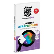 Toallitas atrapacolor  Super Paco de Dia caja 20 unidades