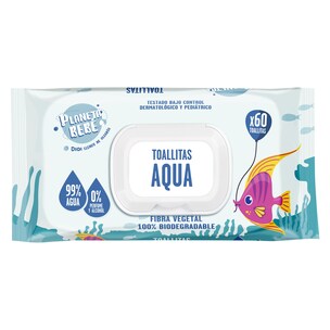 toallitas aqua 60 unidades