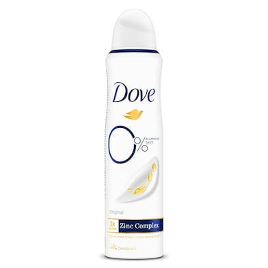 Desodorante original 0% Dove spray 150 ml-0