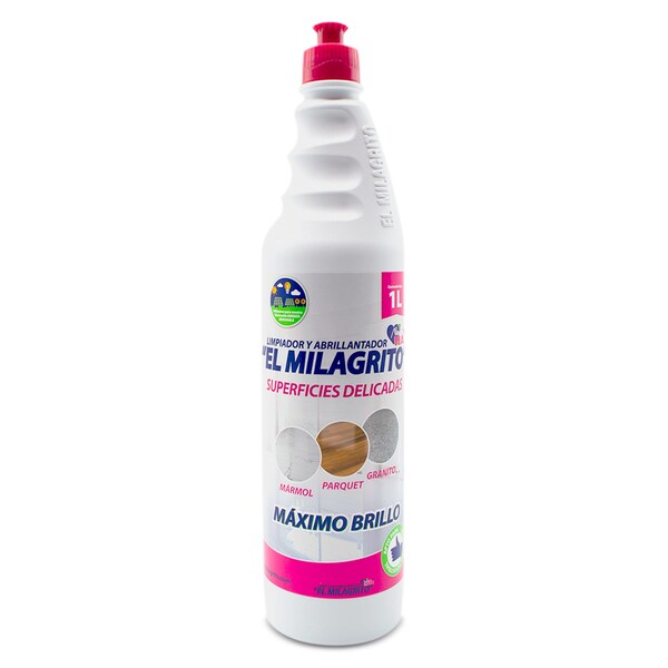 Limpiador Abrillantador Superficies Delicadas El Milagrito Botella 1 L.