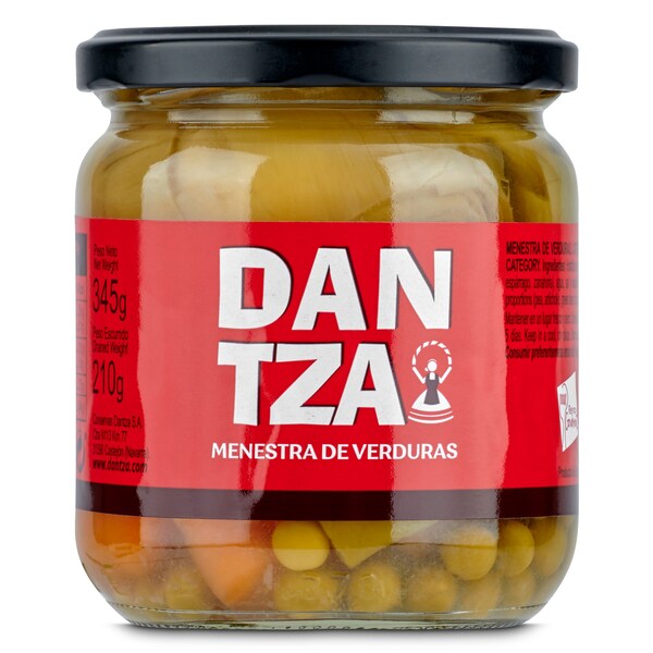Menestra De Verduras Dantza Frasco 210 Gr.
