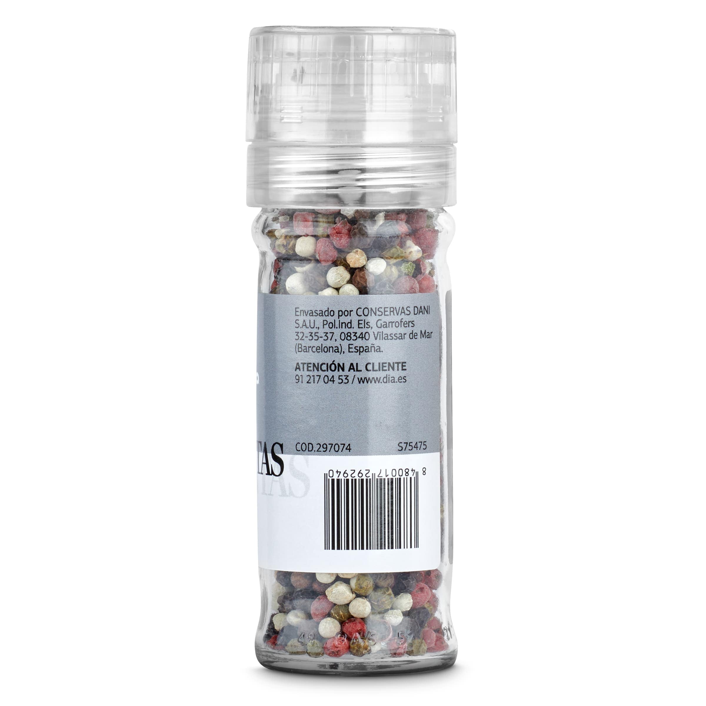 Molinillo cuatro pimientas Dia Vegecampo 42 g