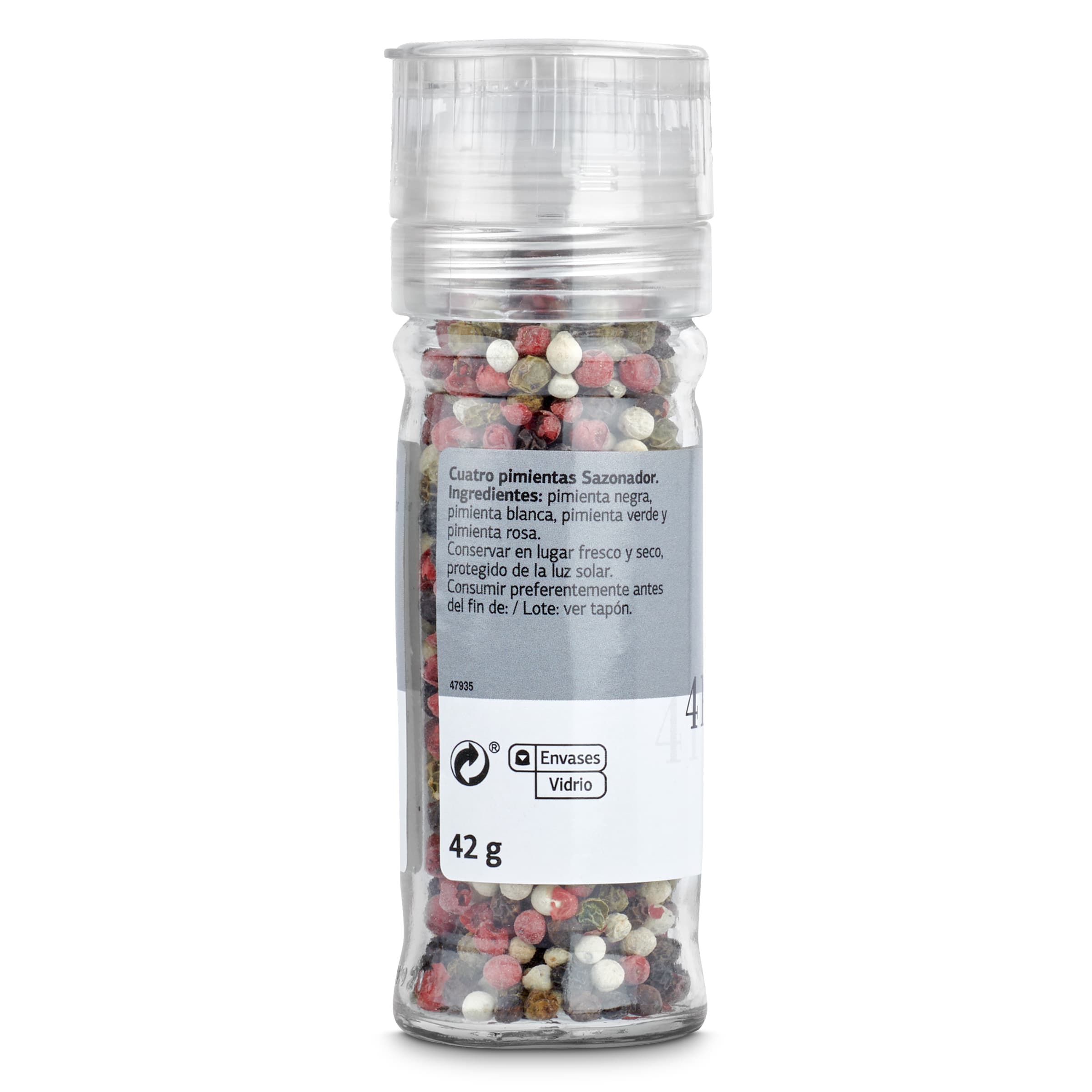 Molinillo cuatro pimientas Dia Vegecampo 42 g