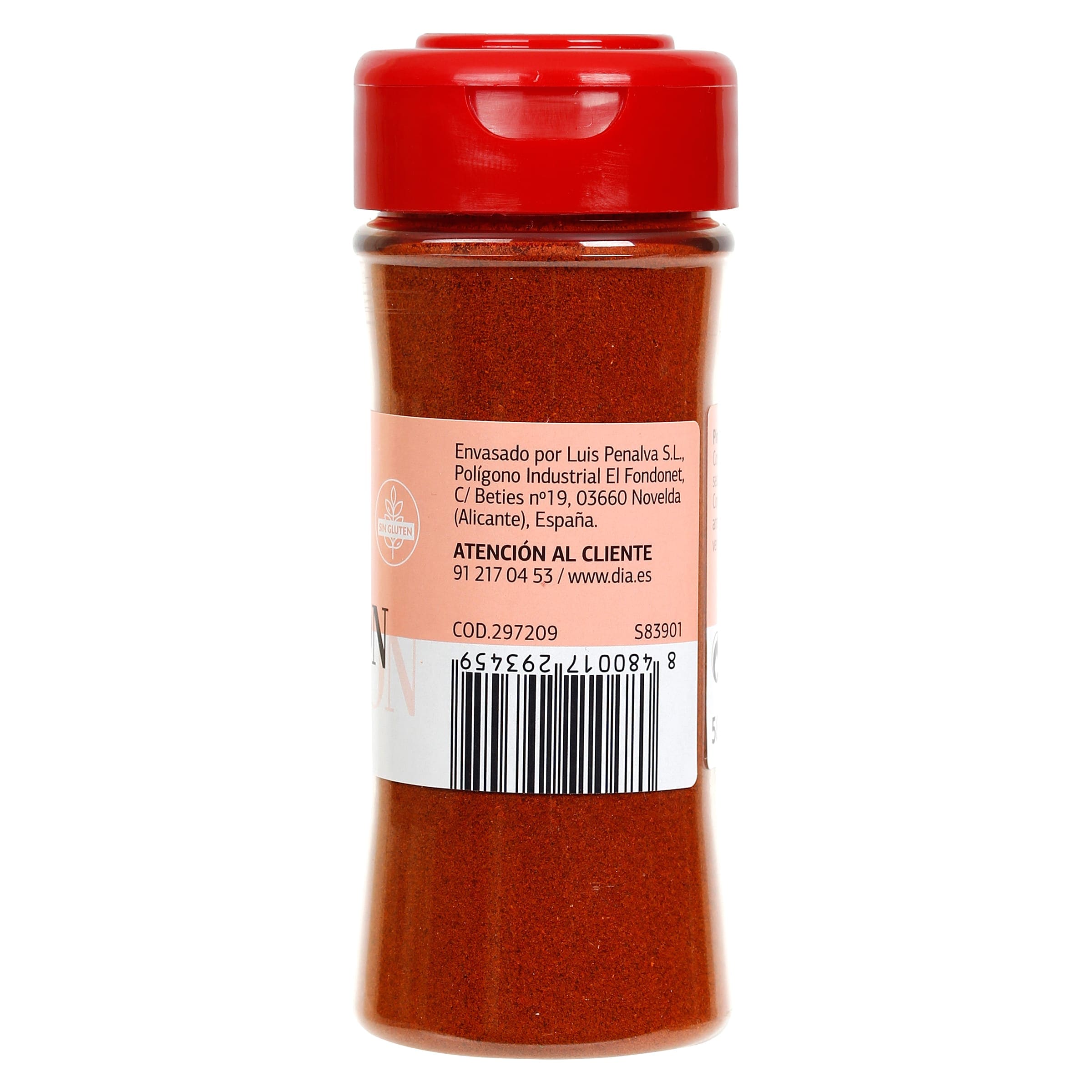 Pimentón picante Dia Vegecampo 58 g