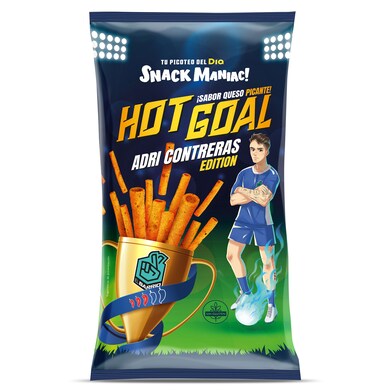 Snack hot goal sabor queso picante Snack Maniac de Dia bolsa 150 g-0