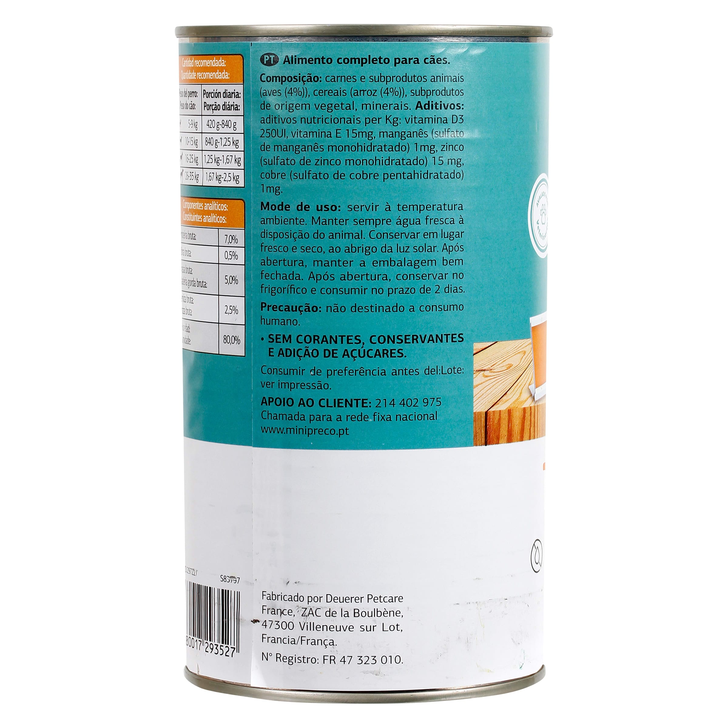Alimento para perros trozos en salsa con ave y arroz Dia Deliperro 1.25 Kg