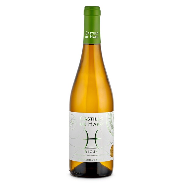 Vino Blanco Tempranillo D.O. Rioja Castillo De Haro Botella 75 Cl.