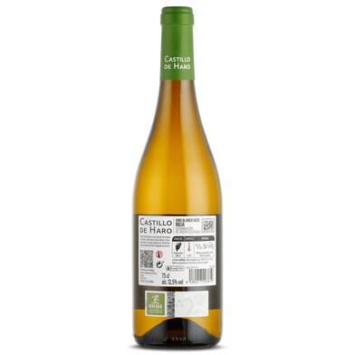 Vino blanco tempranillo D.O. Rioja Castillo de Haro botella 75 cl-1 Vino blanco tempranillo D.O. Rioja Castillo de Haro botella 75 cl-1