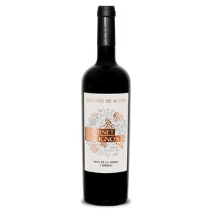 Vino tinto cabernet sauvignon IGP Señorío de Ayerbe 75 cl
