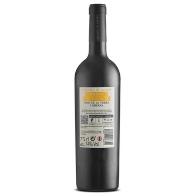 Vino tinto cabernet sauvignon IGP Señorío de Ayerbe botella 75 cl-1