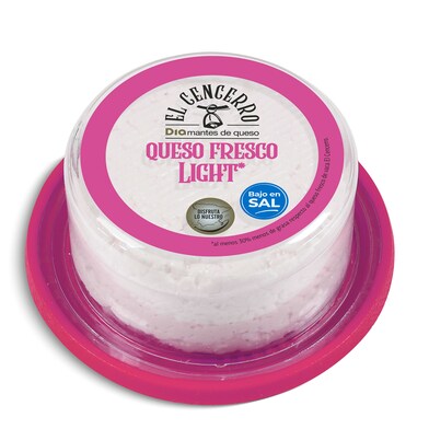 Queso fresco light bajo en sal El Cencerro de Dia tarrina 250 g-0 Queso fresco light bajo en sal El Cencerro de Dia tarrina 250 g-0