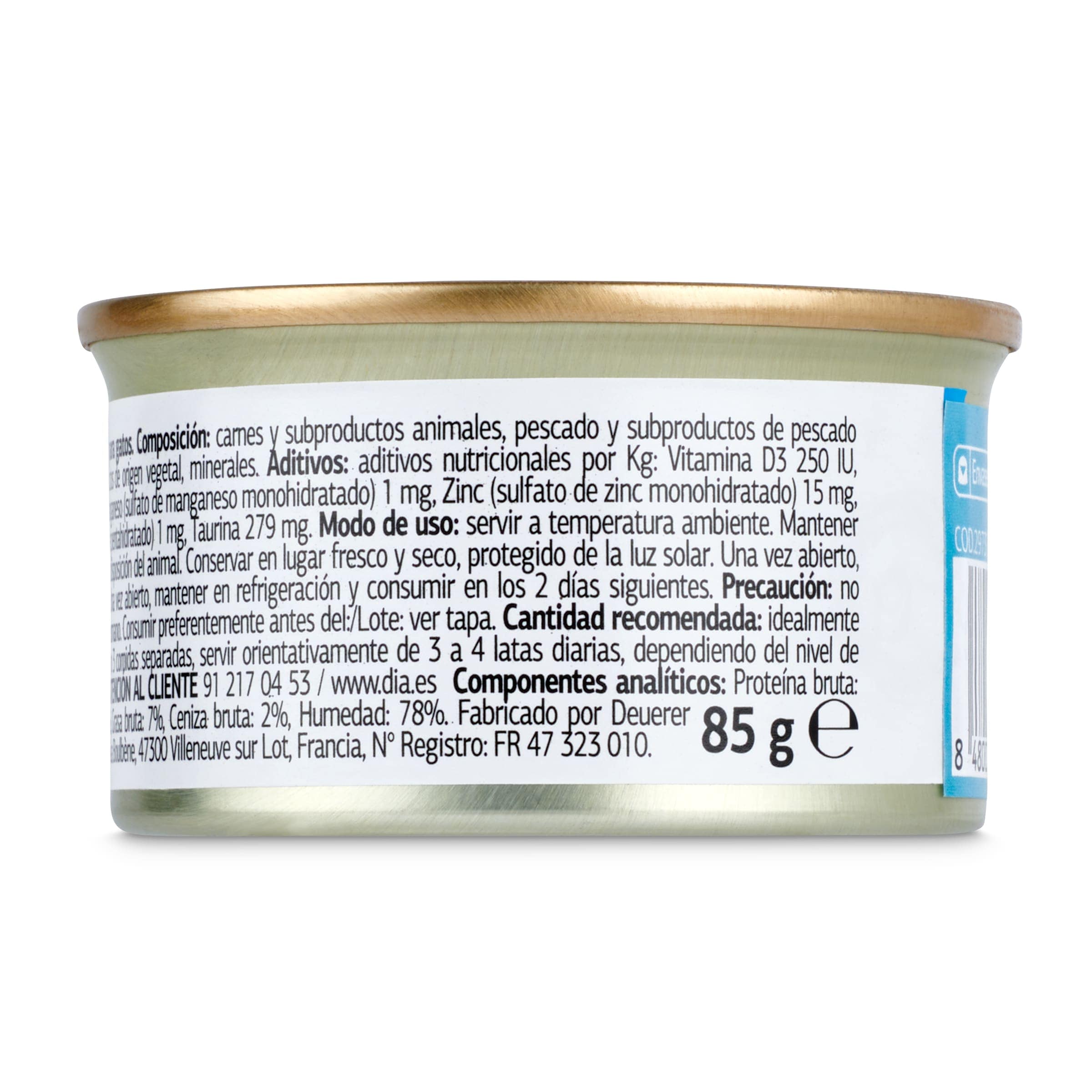Mousse para gatos con atún Dia Deligato 85 g