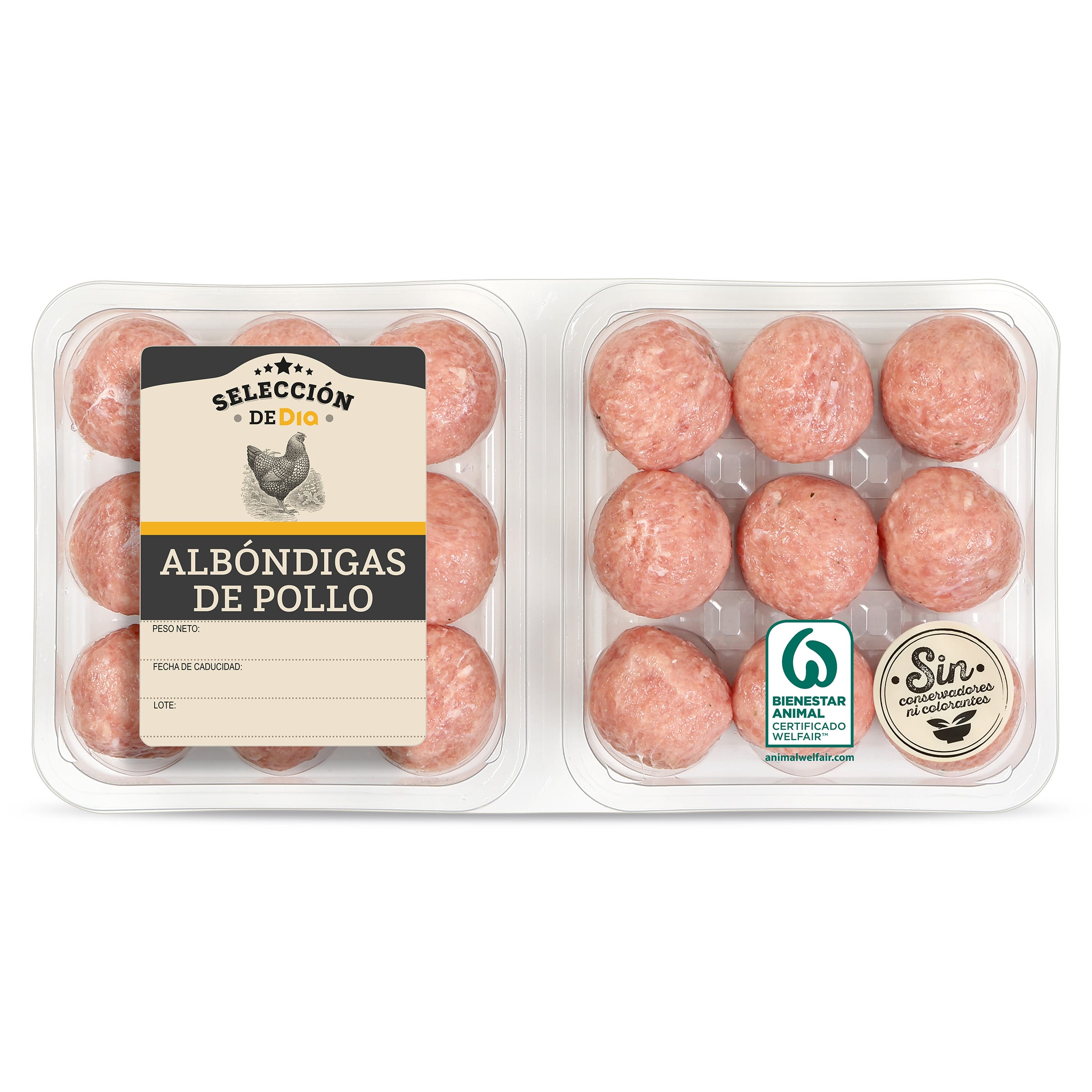 Albóndigas de pollo Selección de Dia 420 g