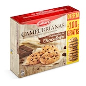 Galletas con chocolate Cuétara Campurrianas caja 450 g