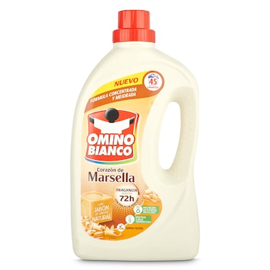 Detergente líquido Marsella Omino bianco botella 45 lavados-0
