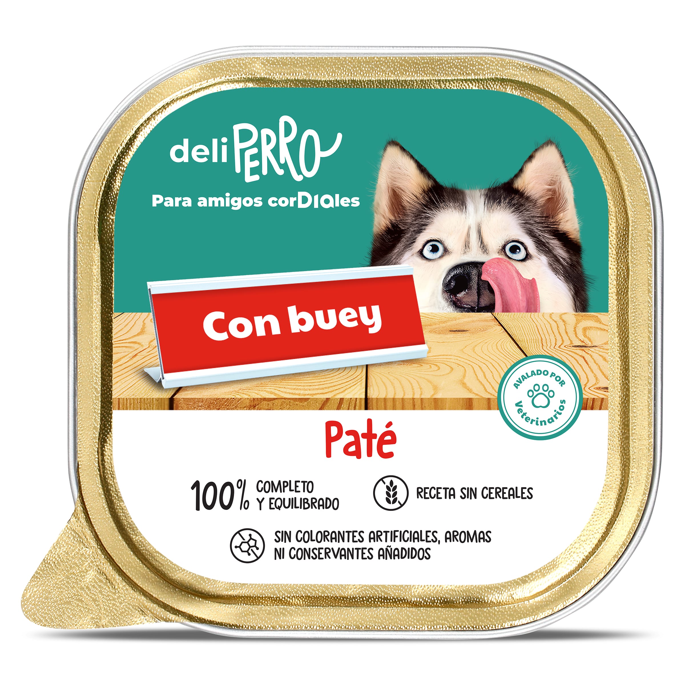Paté para perro con ternera Dia Deliperro 300 g