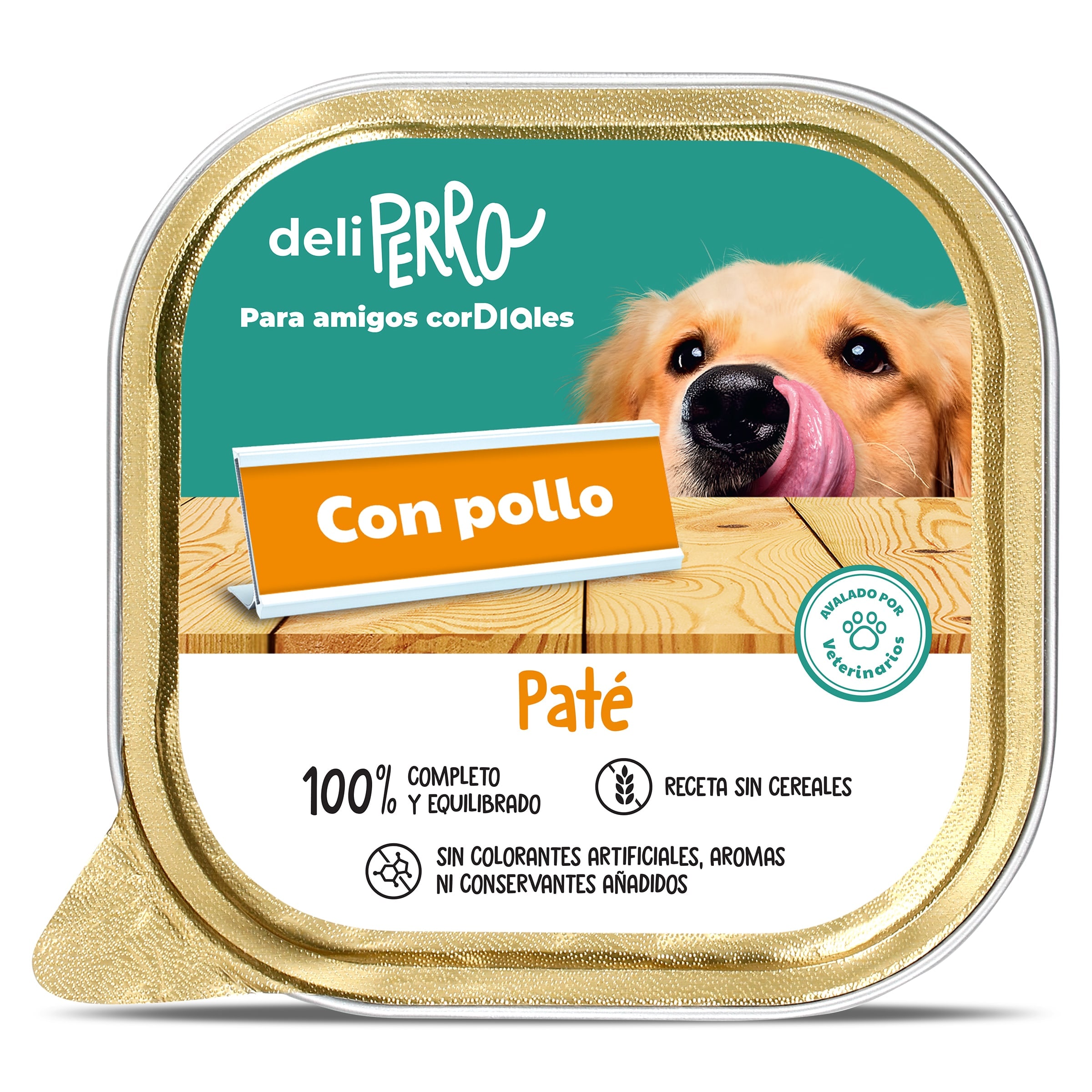 Paté para perro con pollo Dia Deliperro 300 g