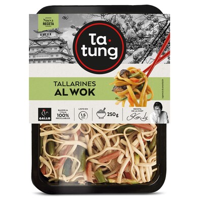 Tallarines al wok Ta-Tung bandeja 250 g-0 Tallarines al wok Ta-Tung bandeja 250 g-0