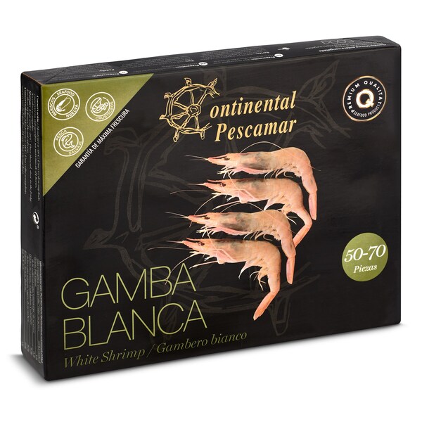 Gamba Blanca Del Mediterráneo Aligator Caja 500 Gr.
