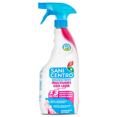 Limpiador multiusos con lejía Sanicentro spray 750 ml-0