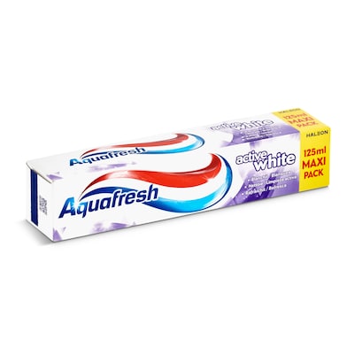 Pasta dentífrica active white Aquafresh tubo 125 ml-0