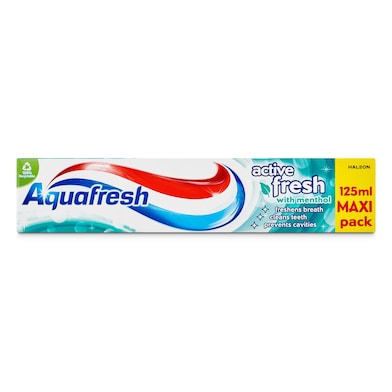 Pasta dentífrica active fresh Aquafresh tubo 125 ml-0