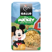 Pasta Mickey and friends Disney Gallo bolsa 300 g