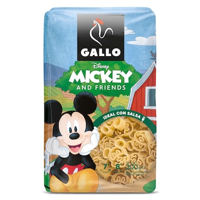 Pasta Mickey and friends Disney Gallo bolsa 300 g-0