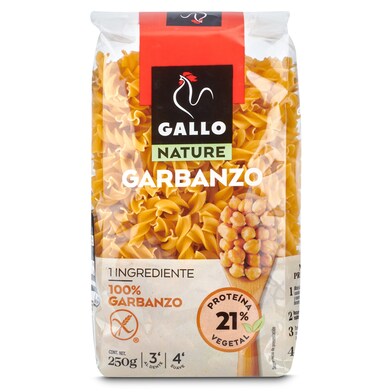 Hélices 100% de garbanzo Gallo bolsa 250 g-0 Hélices 100% de garbanzo Gallo bolsa 250 g-0